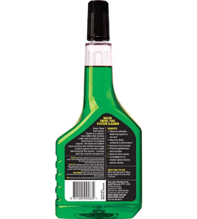 Diesel Fuel System Cleaner DFSC_rear