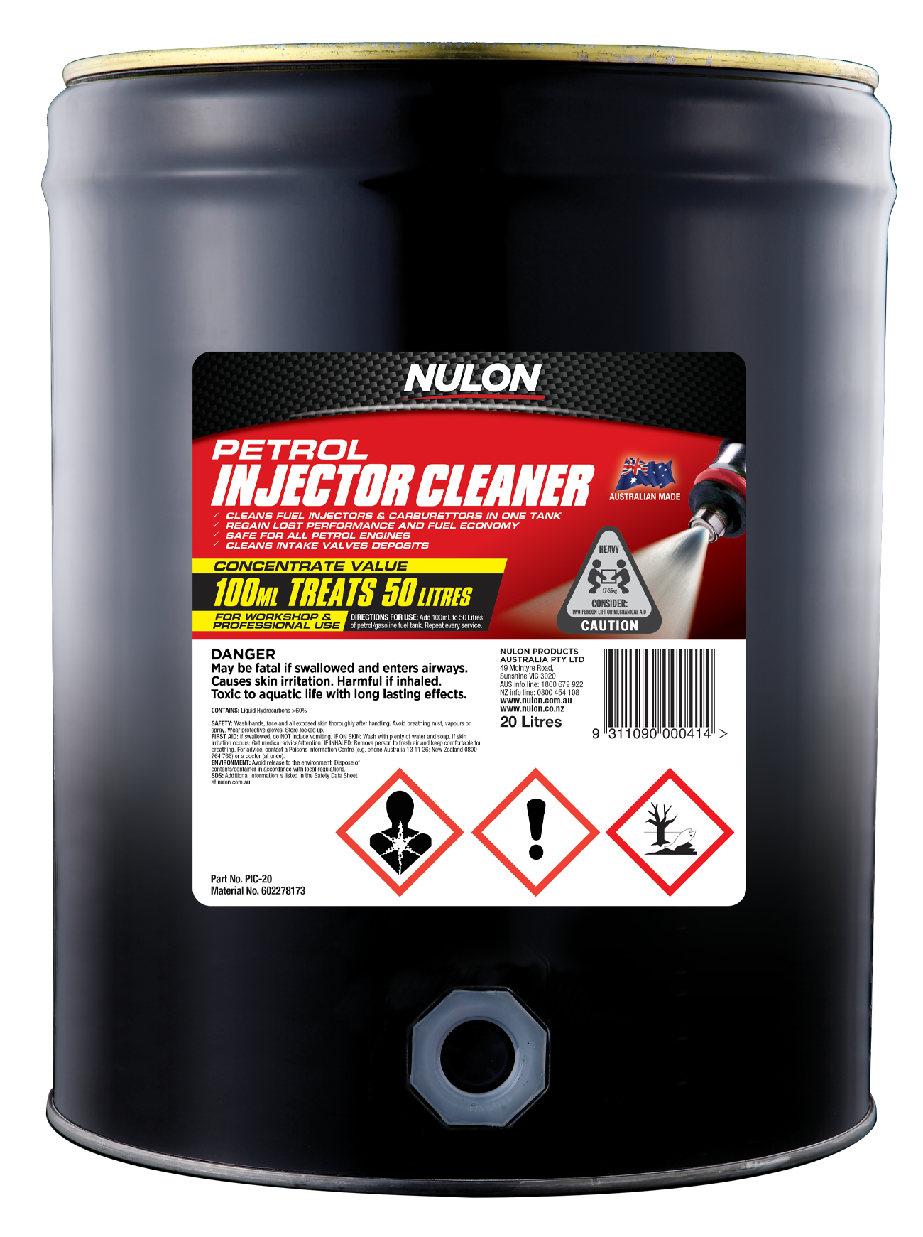 Petrol Injector Cleaner PIC 20 ml