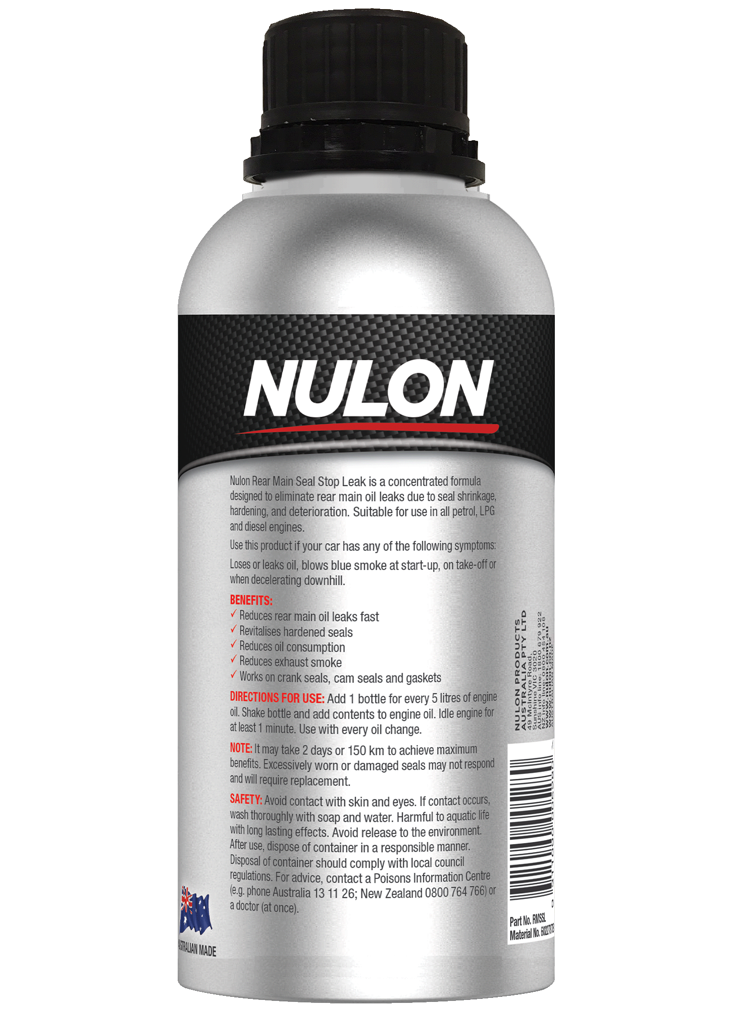 Pro-Strength Rear Main Seal Stop Leak RMSSL Rear